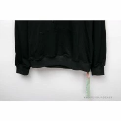 Hypeyourbeast Hoodies & Jackets OFF-WHITE Hand-Painted Utility Pole Worker Hoodie 'BLACK'