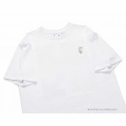 Hypeyourbeast OFF-WHITE Takashi Murakami Chrysanthemum Tee Shirt 'WHITE' T-Shirts