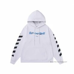 HypeYourBeast Off White Hoodie Looney - White