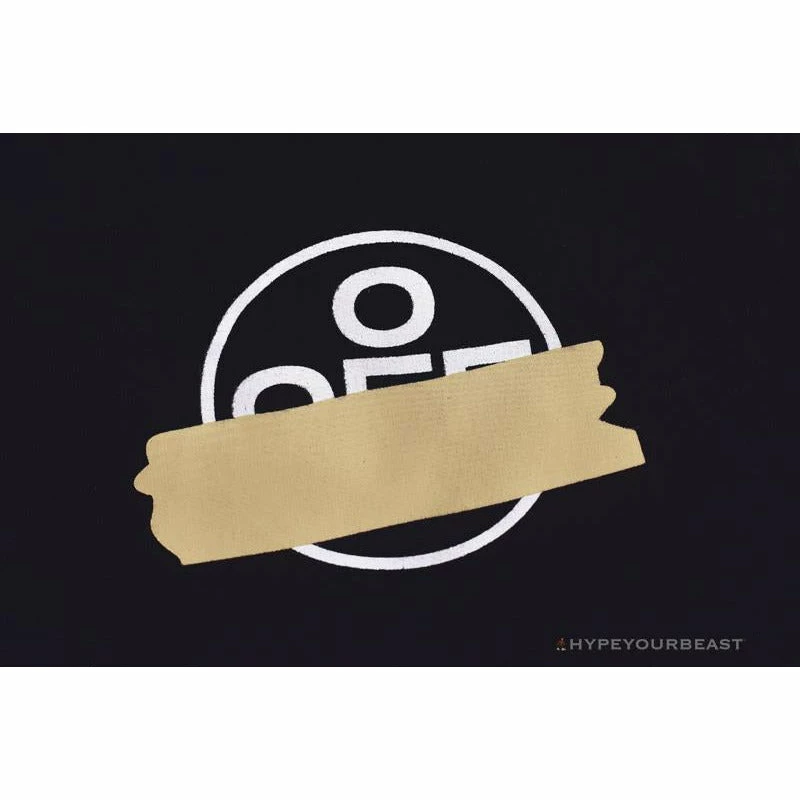 Hypeyourbeast Pants OFF-WHITE Explosive Strip Basic Arrow Shorts 'BLACK' 2 Hypeyourbeast Pants OFF-WHITE Explosive Strip Basic Arrow Shorts 'BLACK'