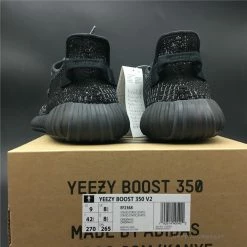 Hypeyourbeast Adidas Yeezy Boost 350 V2 Black / Black / Static