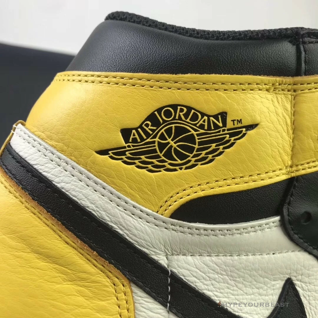 HypeYourBeast Air Jordan 1 High Yellow Toe Black White 6 HypeYourBeast Air Jordan 1 High Yellow Toe Black White
