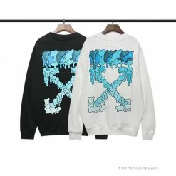 HypeYourBeast Shirts Off White Shirt White Blue