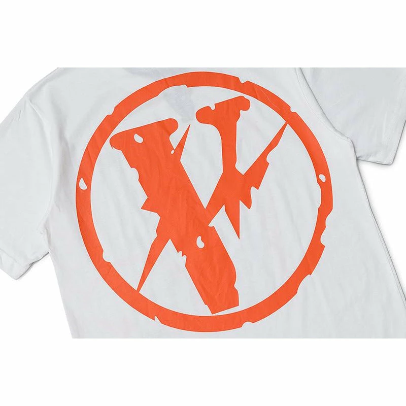 HypeYourBeast T-Shirts Vlone Orange And White Tee Shirt 2 HypeYourBeast T-Shirts Vlone Orange And White Tee Shirt