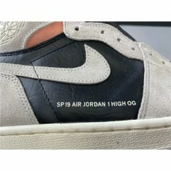 Hypeyourbeast Air Jordan 1 Retro High OG Neutral Grey Hyper Crimson