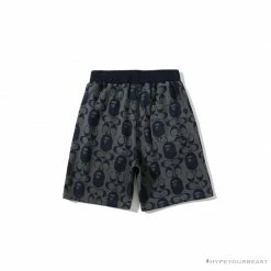 Hypeyourbeast BAPE X COACH Co-Branded Dark-Blue Shorts Clothes
