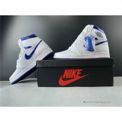 Hypeyourbeast Air Jordan 1 High 'OG' Metallic Navy