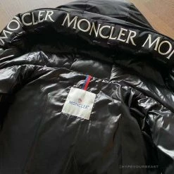 HypeYourBeast Moncler Puffer Jacket Black Hooded