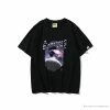 Hypeyourbeast Clothes BAPE Universe Solar System Ape Man Head Tee Shirt 'BLACK'