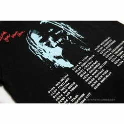 Hypeyourbeast OFF-WHITE Travis Scott Cactus Jack Astroworld Tee Shirt 'BLACK'