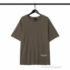 HypeYourBeast FOG Essentials Tee Shirt ‘Los Angeles’ TAUPE T-Shirts