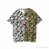 Hypeyourbeast BAPE Chinese Style Ink 10th Anniversary Camouflage Tee Shirt 'Green & White' Clothes