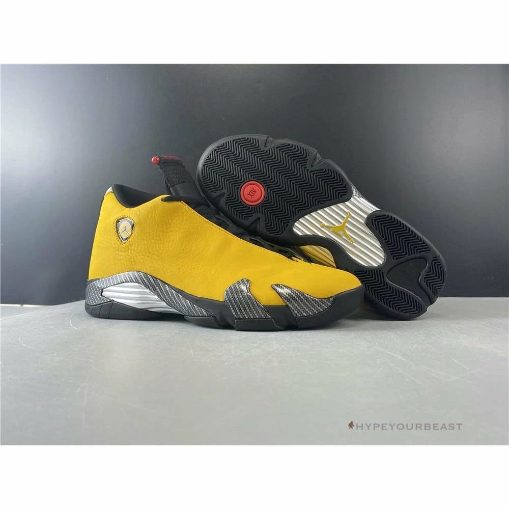 Hypeyourbeast Air Jordan 14 Ferrari 'Yellow' 1 Hypeyourbeast Air Jordan 14 Ferrari 'Yellow'