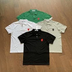 Hypeyourbeast CDG Polo Shirt Green 10 Hypeyourbeast CDG Polo Shirt Green
