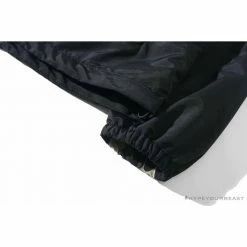 Hypeyourbeast BAPE X FCRB Joint Double Zip Camouflage Hoodie 'BLACK' Clothes