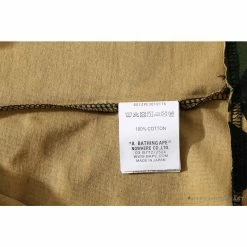 Hypeyourbeast BAPE Ape Man Head Gothic Body Camouflage Tee Shirt