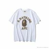 Hypeyourbeast Clothes BAPE Valentine's Day Chocolate Ape Head Tee Shirt 'WHITE'