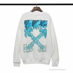 HypeYourBeast Shirts Off White Shirt White Blue