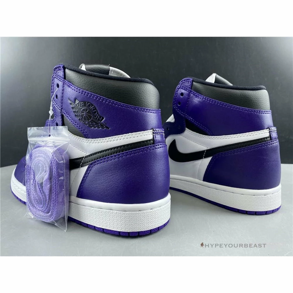Hypeyourbeast Air Jordan 1 Retro High OG 'Court Purple' 4 Hypeyourbeast Air Jordan 1 Retro High OG 'Court Purple'