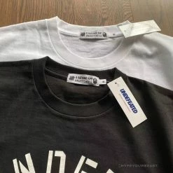 Hypeyourbeast UNDFTD X Bape Tee Shirt Black Clothes