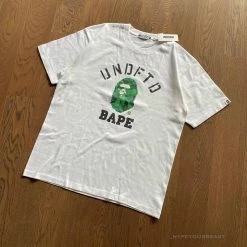 Hypeyourbeast UNDFTD X Bape Tee Shirt White Clothes