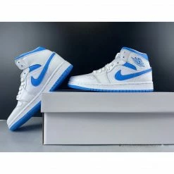 Hypeyourbeast Air Jordan 1 Mid Sail Light Blue 22 Hypeyourbeast Air Jordan 1 Mid Sail Light Blue