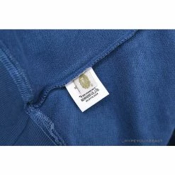 Hypeyourbeast BAPE Classic Ape Head Embroidered Camouflage Long Sleeve Shirt 'BLUE'