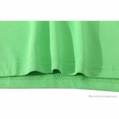 Hypeyourbeast Clothes BAPE Baby Milo Watermelon Little Monkey Tee Shirt 'GREEN'