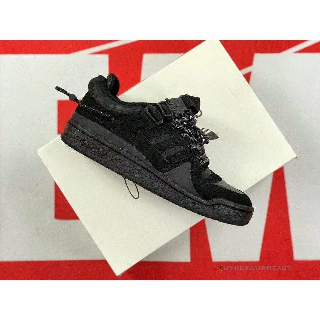 HypeYourBeast Adidas Forum Low Bad Bunny Black Shoes 2 HypeYourBeast Adidas Forum Low Bad Bunny Black Shoes