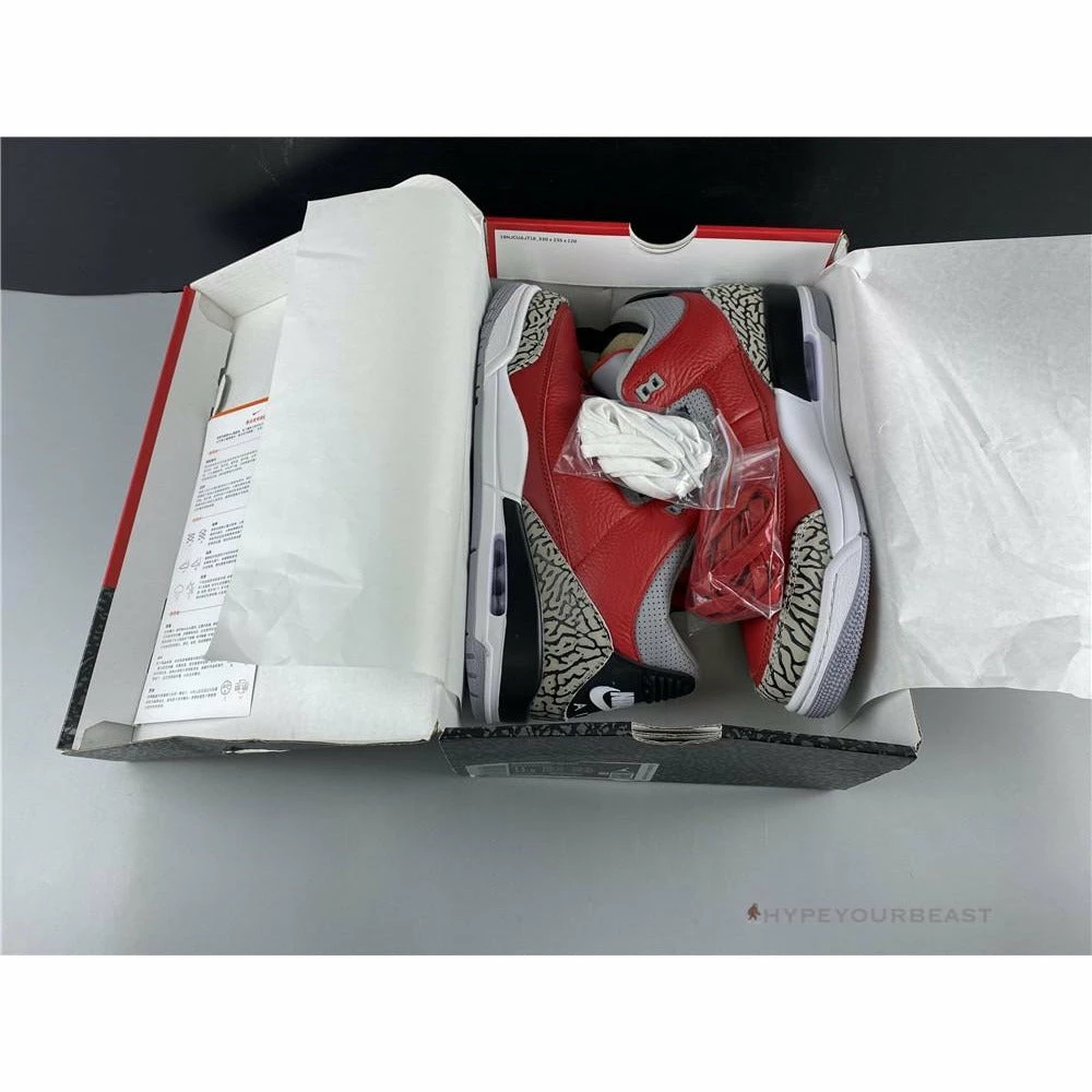 Hypeyourbeast Air Jordan 3 Retro 'Red Cement' 4 Hypeyourbeast Air Jordan 3 Retro 'Red Cement'