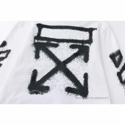 HypeYourBeast Off-White Hoodie Hallow White Hoodies & Jackets