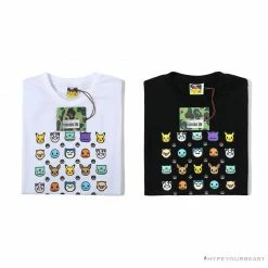 Hypeyourbeast BAPE Baby Milo Pokémon Tee Shirt 'BLACK' Clothes 24 Hypeyourbeast BAPE Baby Milo Pokémon Tee Shirt 'BLACK' Clothes