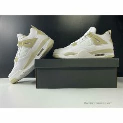 HypeYourBeast Air Jordan 4 White Gold