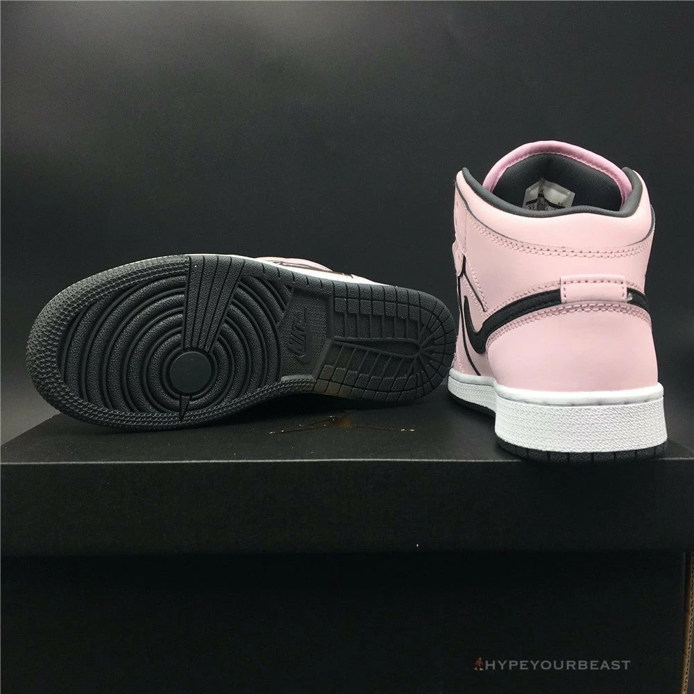 Hypeyourbeast Air Jordan 1 Mid Pink Quartz 7 Hypeyourbeast Air Jordan 1 Mid Pink Quartz