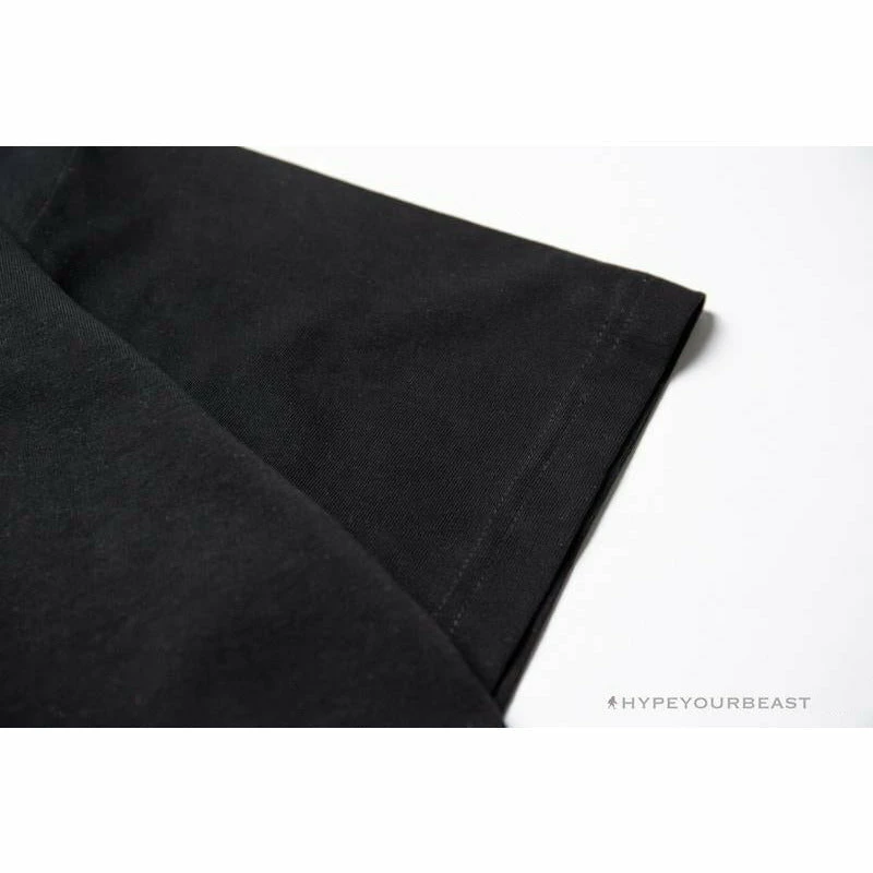 Hypeyourbeast OFF-WHITE Loose X Oversized Chest Tee Shirt 'BLACK' T-Shirts 9 Hypeyourbeast OFF-WHITE Loose X Oversized Chest Tee Shirt 'BLACK' T-Shirts