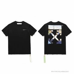 Hypeyourbeast OFF-WHITE Monet Tee Shirt 'BLACK'