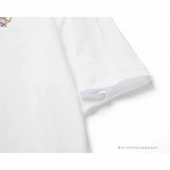 Hypeyourbeast OFF-WHITE Takashi Murakami Chrysanthemum Tee Shirt 'WHITE' T-Shirts