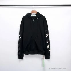 Hypeyourbeast OFF-WHITE Angel Jesus Religious Print Hoodie 'BLACK' Hoodies & Jackets