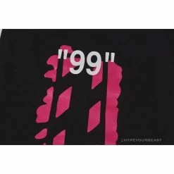 Hypeyourbeast OFF-WHITE 99 X Pink Arrow Shorts 'BLACK' 14 Hypeyourbeast OFF-WHITE 99 X Pink Arrow Shorts 'BLACK'