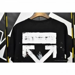 Hypeyourbeast OFF-WHITE Hot Starry Sky Fireworks Tee Shirt