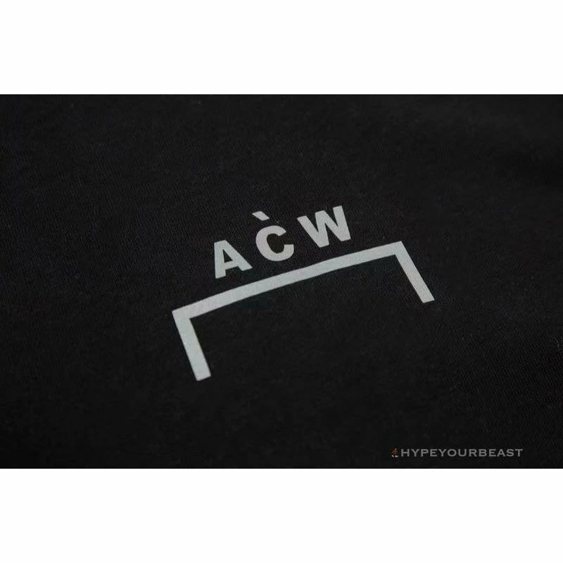 Hypeyourbeast OFF-WHITE ACW Empressed Tee Shirt 'BLACK' T-Shirts 4 Hypeyourbeast OFF-WHITE ACW Empressed Tee Shirt 'BLACK' T-Shirts