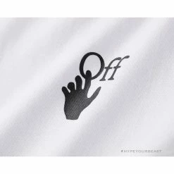 Hypeyourbeast OFF-WHITE Skull Tee Shirt 'WHITE'