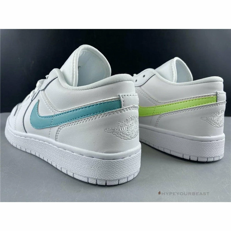 Hypeyourbeast Air Jordan 1 Low 'White Multi-Color' 4 Hypeyourbeast Air Jordan 1 Low 'White Multi-Color'