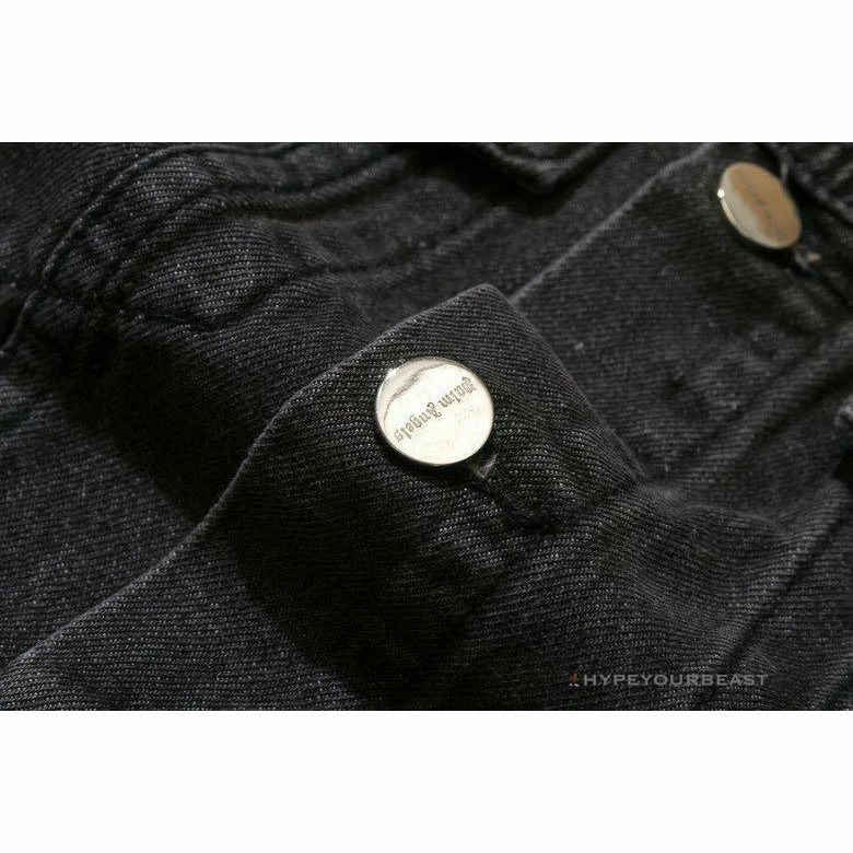 HypeYourBeast Palm Angels Jean Jacket Black 5 HypeYourBeast Palm Angels Jean Jacket Black