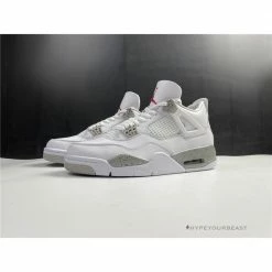 HypeYourBeast Air Jordan 4 'White Tech Grey'