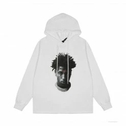 HypeYourBeast Vlone Hoodie White Face