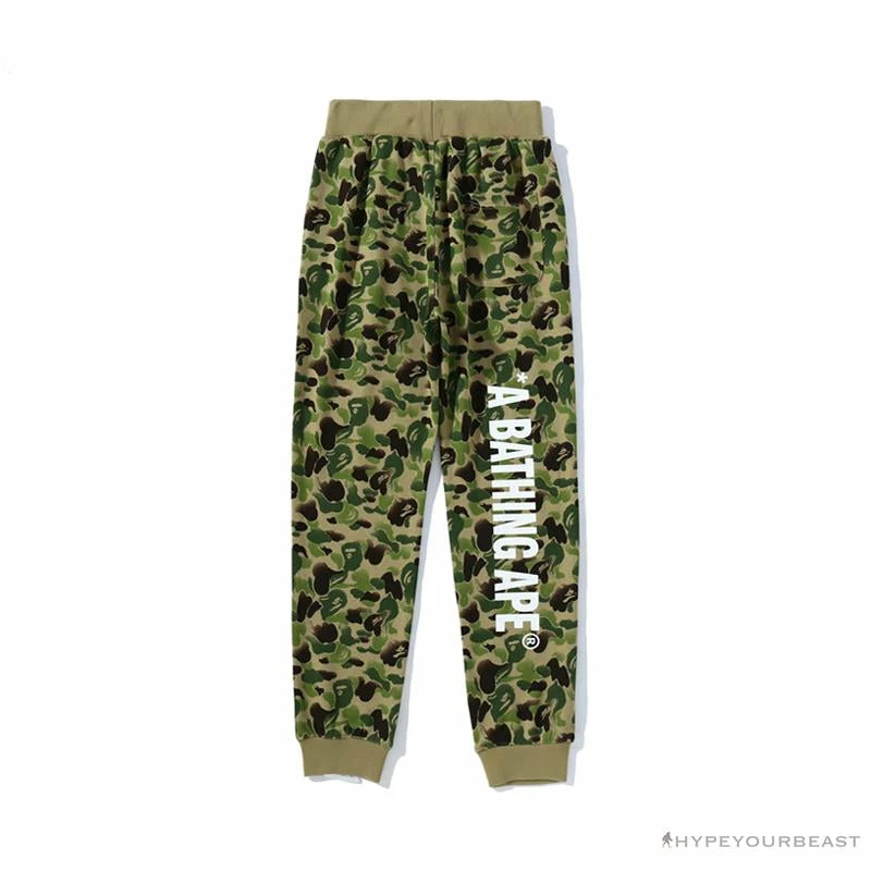 Hypeyourbeast BAPE Chinese Style Ink Camouflage 10th Anniversary Limited Pants 'GREEN' 2 Hypeyourbeast BAPE Chinese Style Ink Camouflage 10th Anniversary Limited Pants 'GREEN'