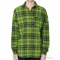 HypeYourBeast PA Shirt Flannel Green Shirts