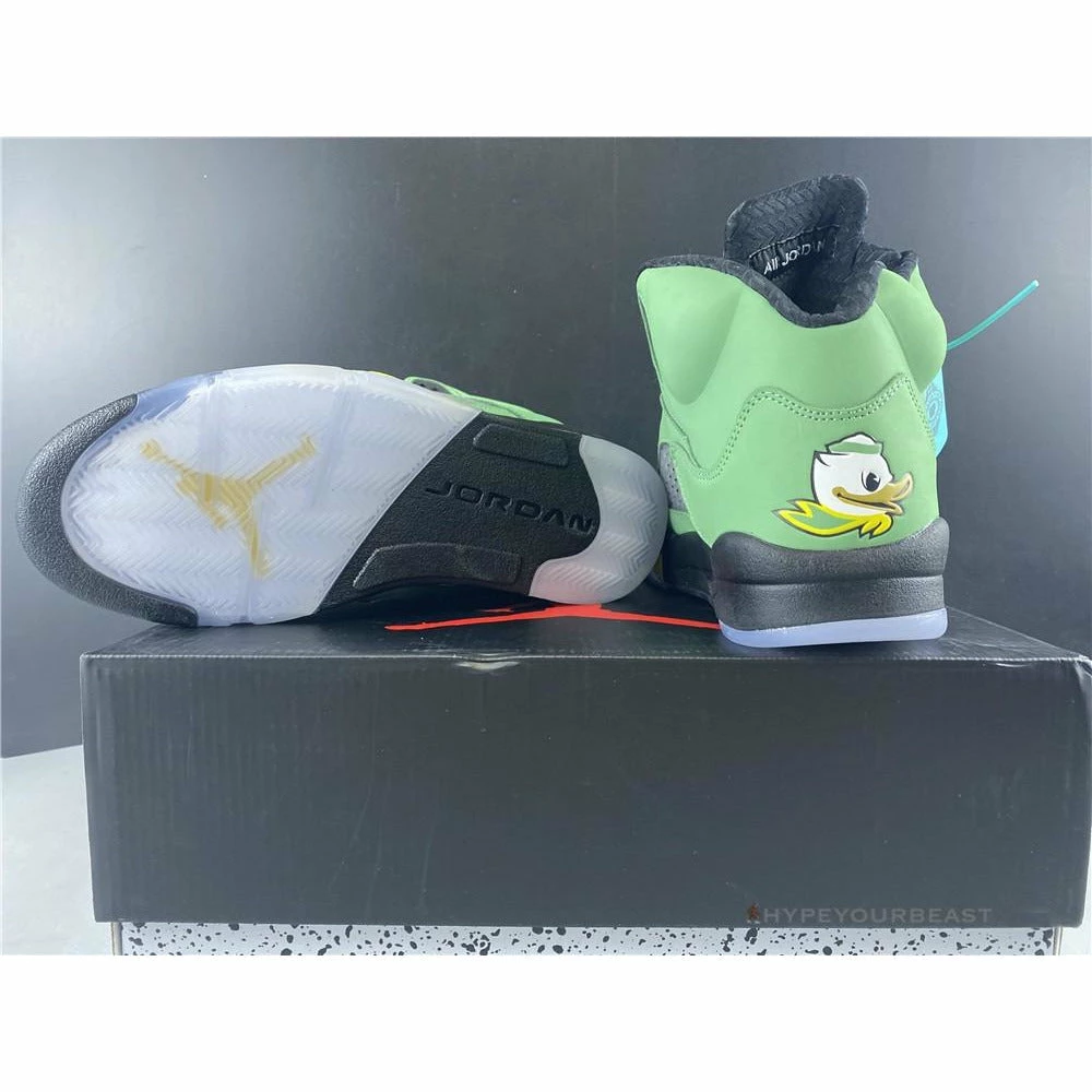 Hypeyourbeast Air Jordan 5 Retro Oregon Ducks 9 Hypeyourbeast Air Jordan 5 Retro Oregon Ducks