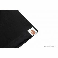 Hypeyourbeast Clothes BAPE Little Ape Head Tom And Jerry Chase Tee Shirt 'BLACK'